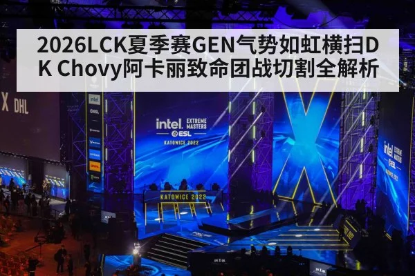 2026LCK夏季赛GEN气势如虹横扫DK Chovy阿卡丽致命团战切割全解析